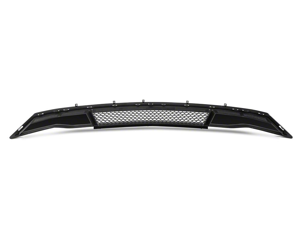 Upper and Lower Grilles; Black (18-23 Mustang GT, EcoBoost)