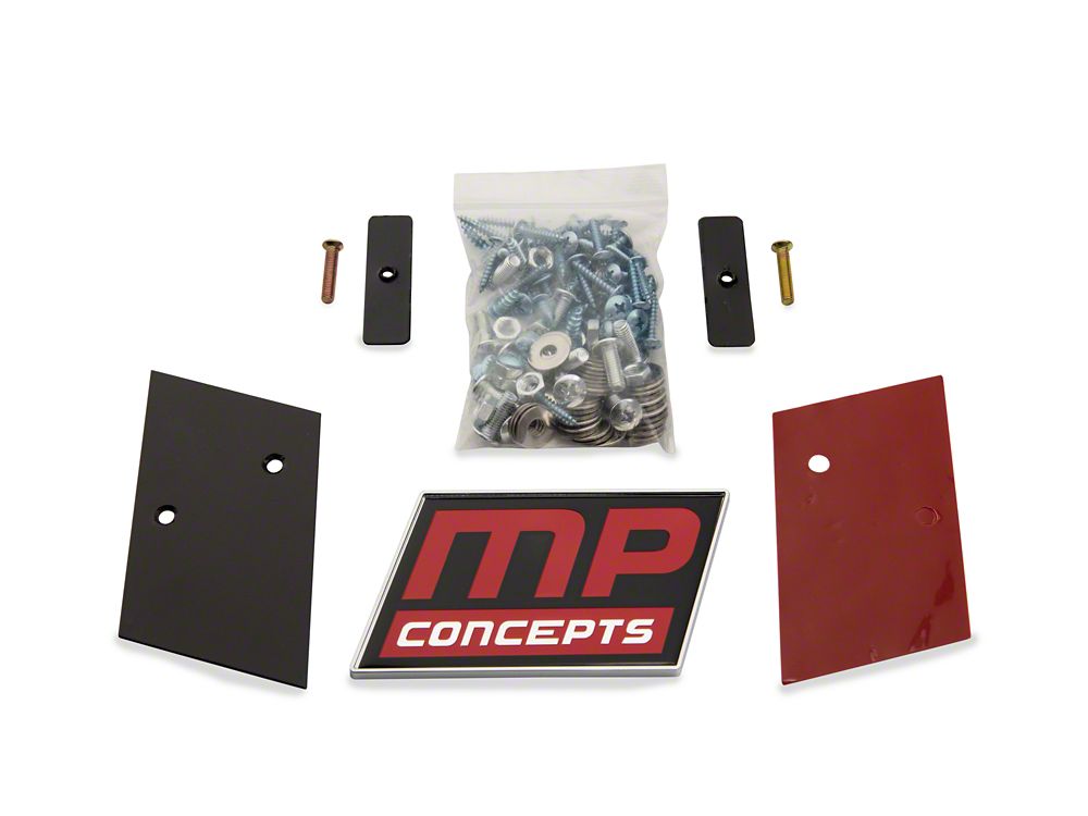 GT500 Style Hood and Front Bumper Combo Kit; Unpainted (18-23 Mustang GT, EcoBoost)