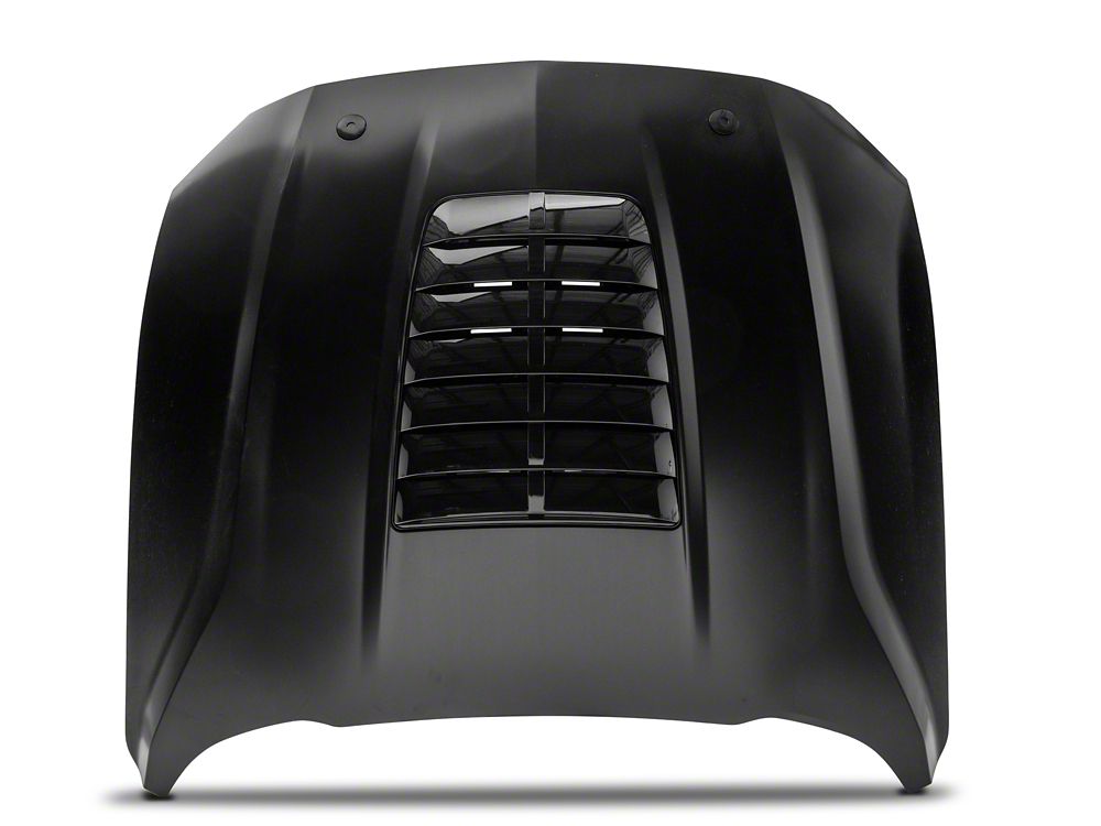 GT500 Style Hood and Front Bumper Combo Kit; Unpainted (18-23 Mustang GT, EcoBoost)