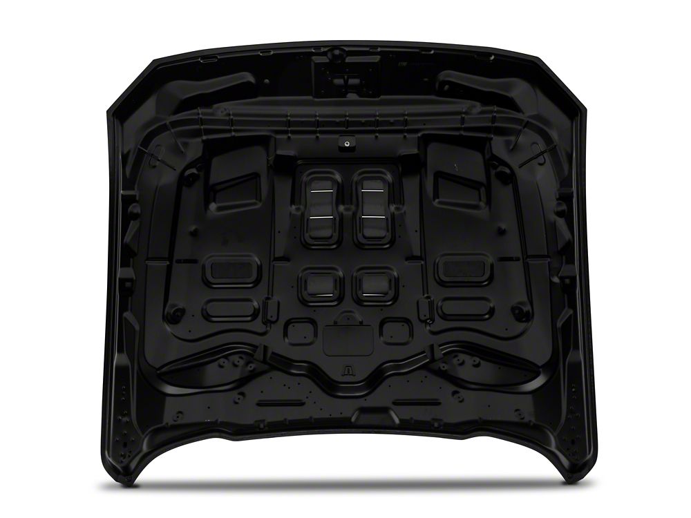 GT500 Style Hood and Front Bumper Combo Kit; Unpainted (18-23 Mustang GT, EcoBoost)