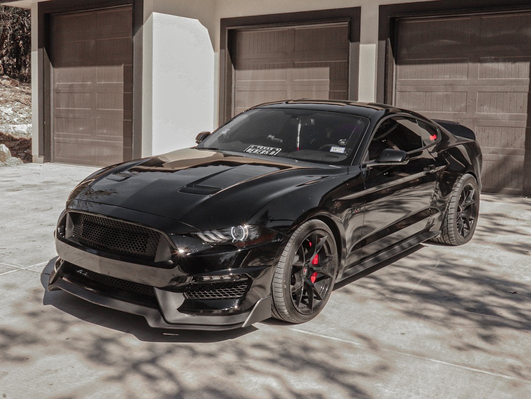 MP Concepts GT350 Style Front Bumper; Unpainted (18-23 Mustang GT, EcoBoost)