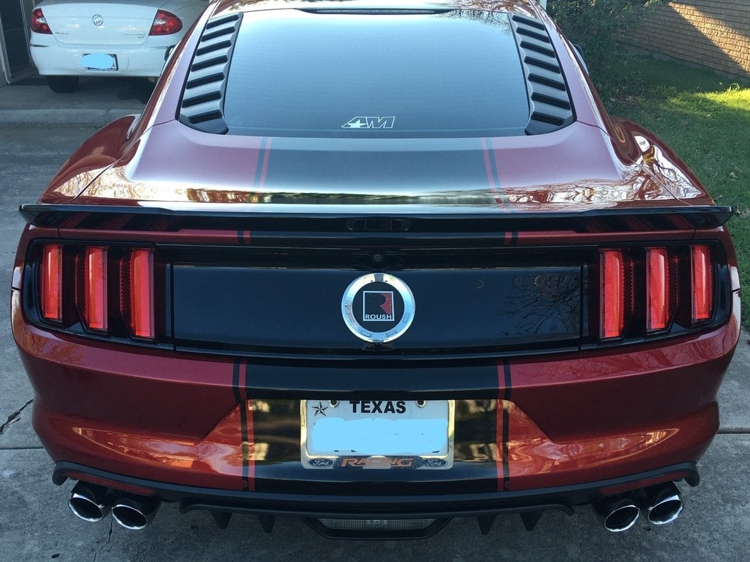 MP Concepts Quad Exhaust Tips for MP Concepts Rear Diffuser (15-17 Mustang GT Premium, EcoBoost Premium)