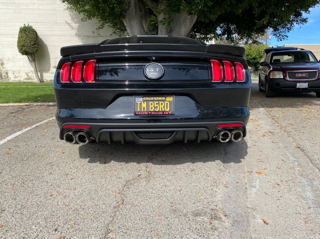 MP Concepts Quad Exhaust Tips for MP Concepts Rear Diffuser (15-17 Mustang GT Premium, EcoBoost Premium)