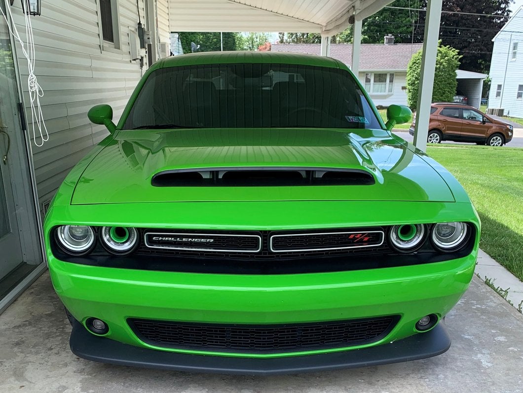 MP Concepts Aluminum Demon Style Hood; Unpainted (08-23 Challenger)