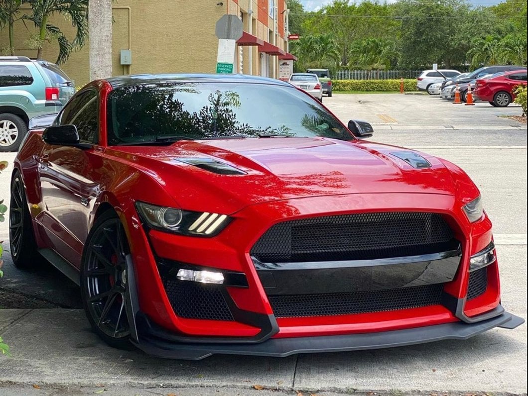 MP Concepts GT500 Style Front Bumper (15-17 Mustang GT, EcoBoost, V6)