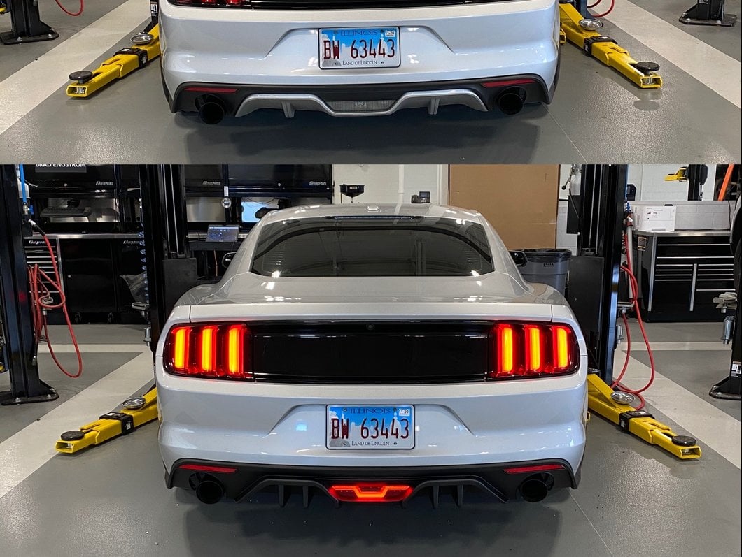 MP Concepts Rear Diffuser (15-17 Mustang GT Premium, EcoBoost Premium)