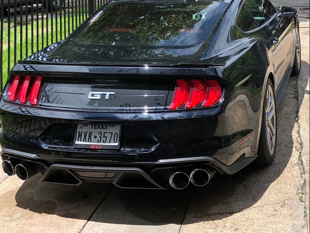 MP Concepts GT500 Style Rear Diffuser with Exhaust Tips (18-23 Mustang GT, EcoBoost)