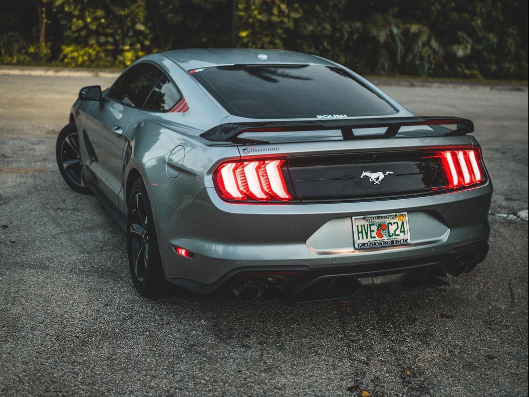 MP Concepts Performance Pack Style Rear Spoiler; Primed (15-23 Mustang Fastback)
