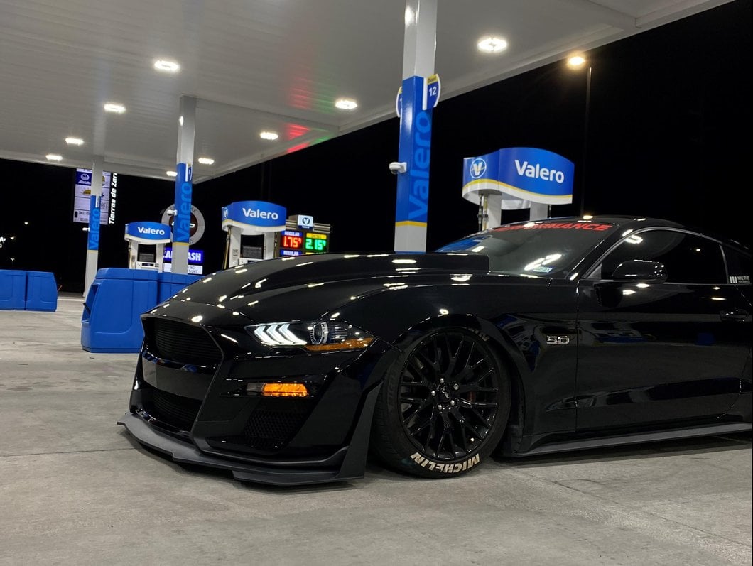 MP Concepts GT500 Style Front Bumper; Unpainted (18-23 Mustang GT, EcoBoost)