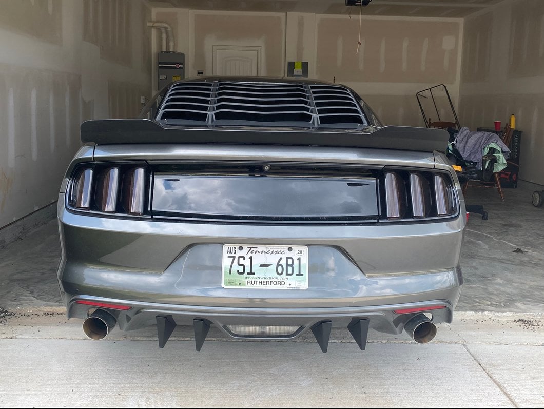 MP Concepts Rear Diffuser Fins (15-17 Mustang Non-Premium)