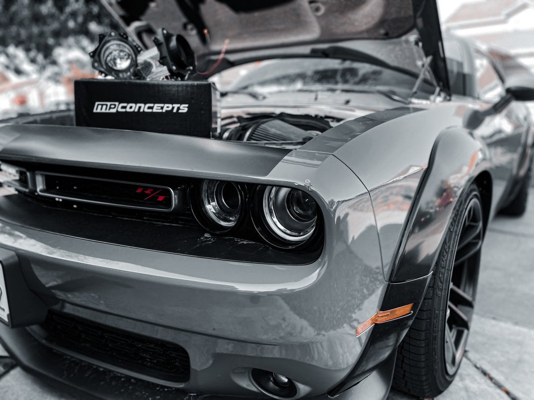 MP Concepts Demon Style LED Halo Headlight Inserts (15-23 Challenger)
