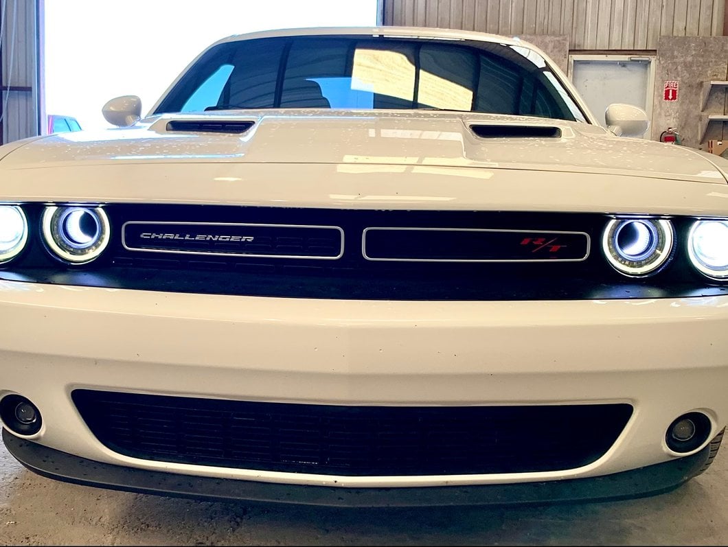 MP Concepts Demon Style LED Halo Headlight Inserts (15-23 Challenger)