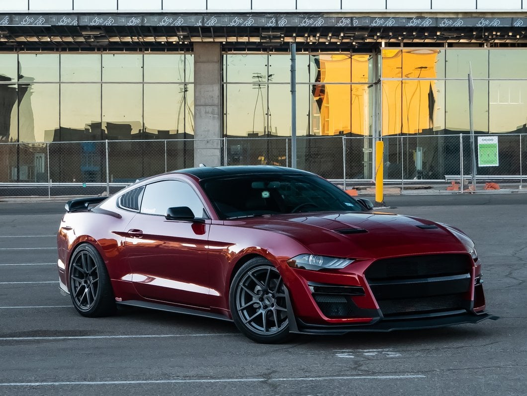 MP Concepts GT500 Style Front Bumper; Unpainted (18-23 Mustang GT, EcoBoost)