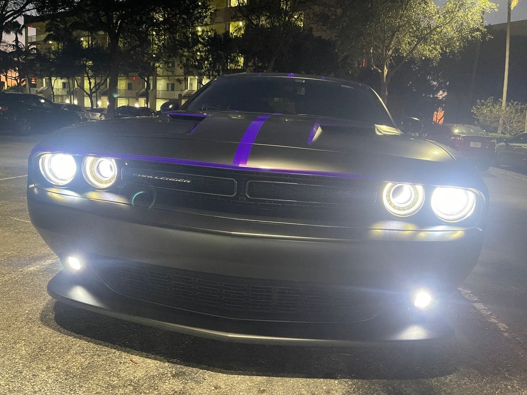 MP Concepts Demon Style LED Halo Headlight Inserts (15-23 Challenger)