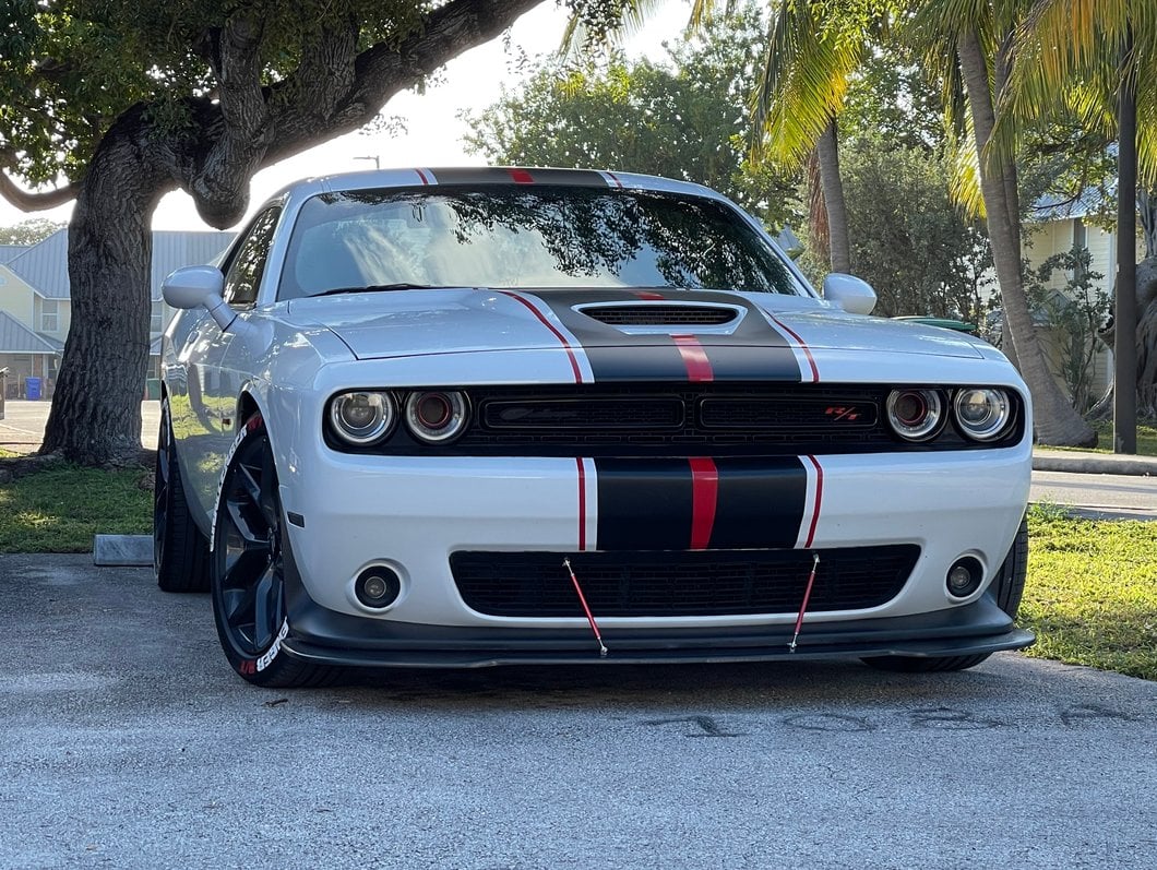 MP Concepts Chin Spoiler; Matte Black (15-18 Challenger SRT; 15-23 Challenger R/T Scat Pack; 19-23 Challenger GT, R/T, Excluding Widebody)