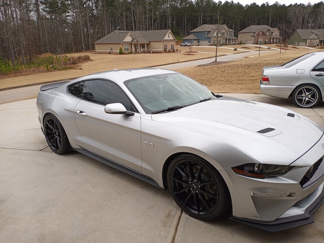 MP Concepts GT350 Style Front Bumper Replacement Chin Spoiler For 406877 Only (18-23 Mustang GT, EcoBoost)