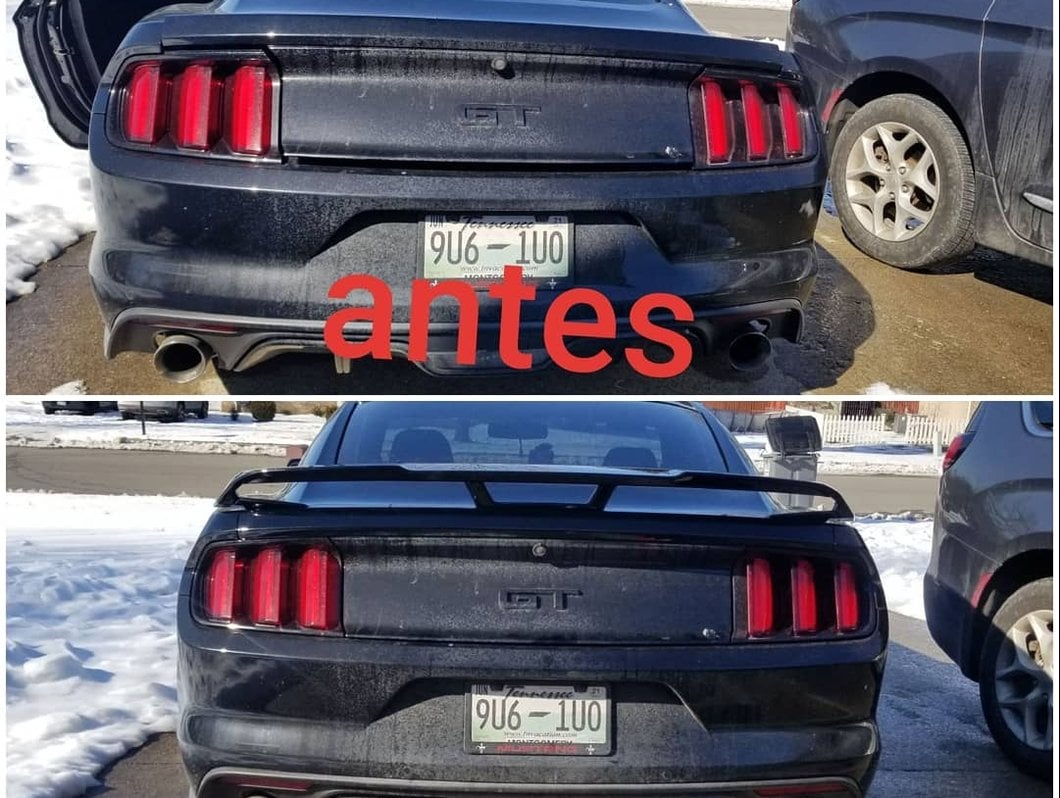MP Concepts Performance Pack Style Rear Spoiler; Primed (15-23 Mustang Fastback)