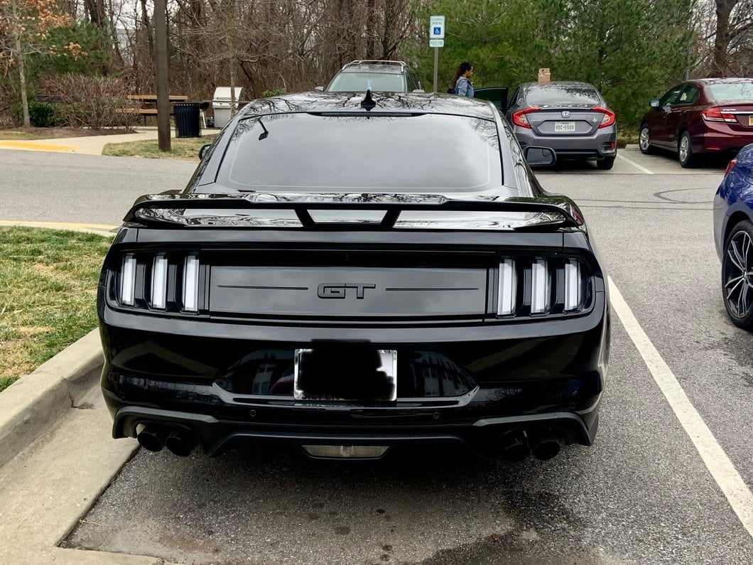 MP Concepts Performance Pack Style Rear Spoiler; Primed (15-23 Mustang Fastback)