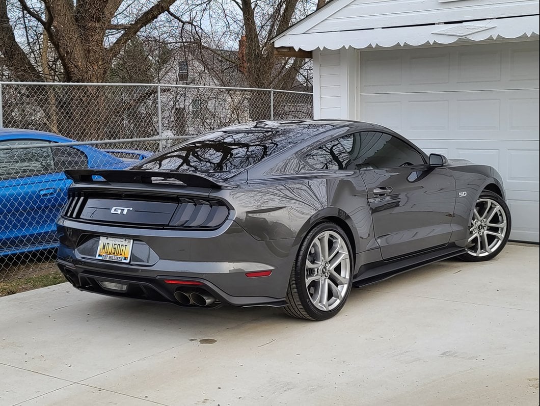 MP Concepts GT500 Style Rear Spoiler; Primed (15-23 Mustang Fastback)
