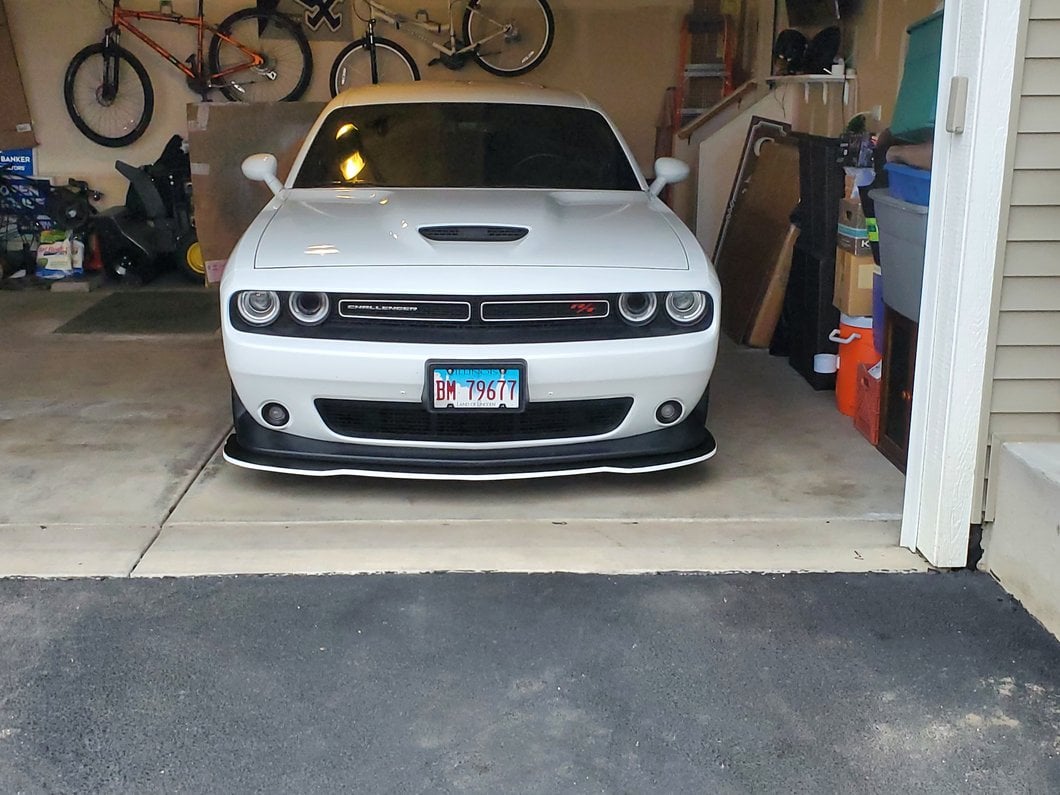 MP Concepts Chin Spoiler; Matte Black (15-18 Challenger SRT; 15-23 Challenger R/T Scat Pack; 19-23 Challenger GT, R/T, Excluding Widebody)
