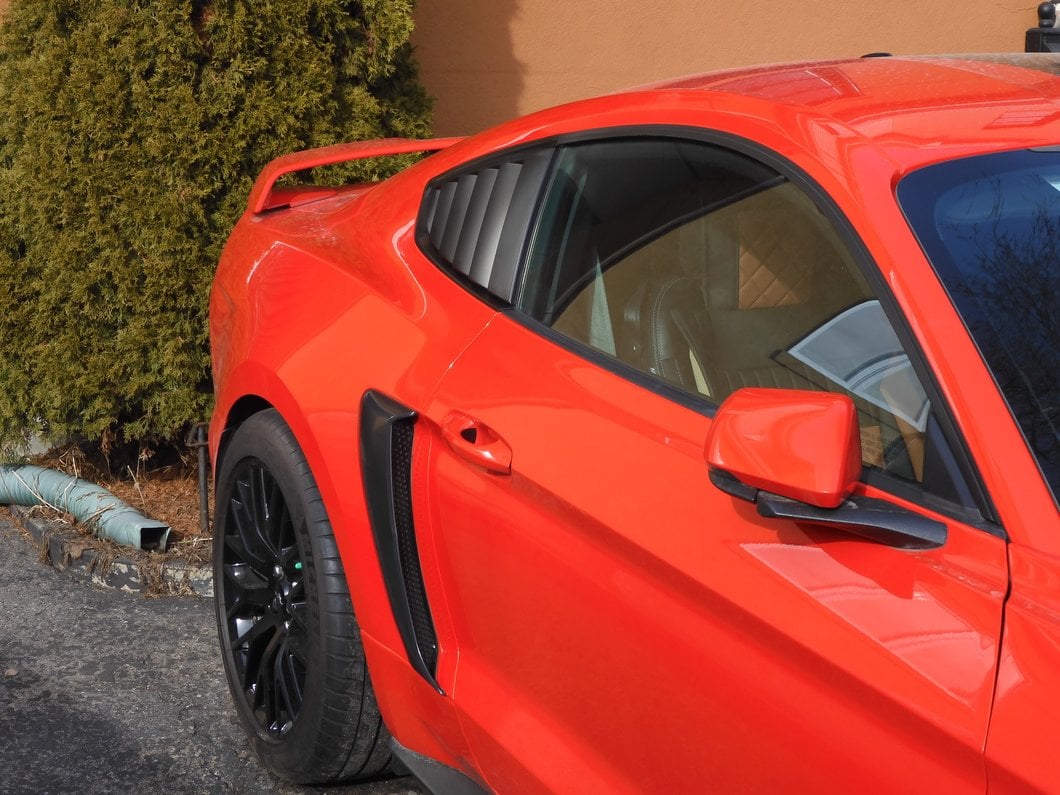 MP Concepts Side Scoops with Inserts; Unpainted (15-23 Mustang)