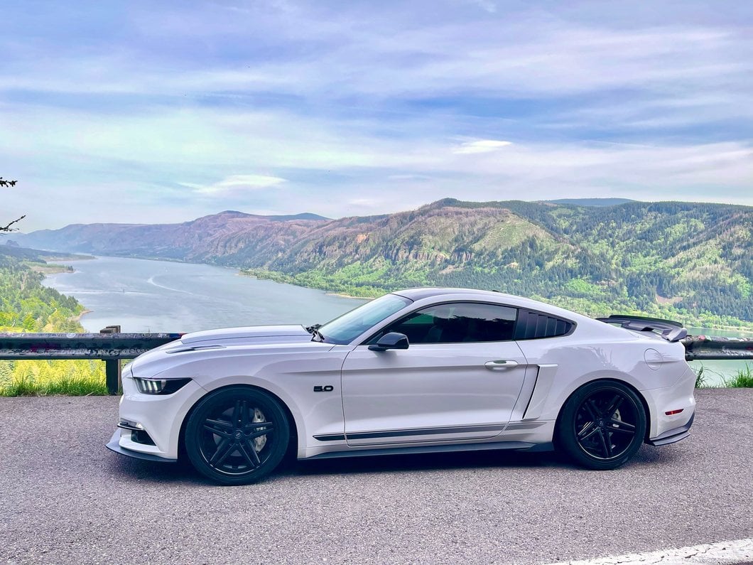 MP Concepts GT500 Style Rear Spoiler; Primed (15-23 Mustang Fastback)