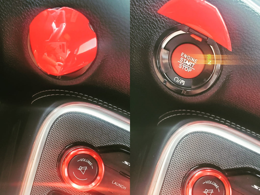 MP Concepts Start Button Cover (15-23 Challenger)