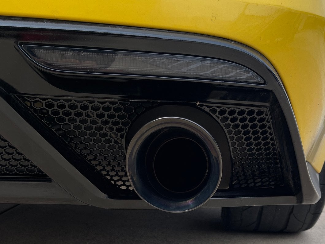 MP Concepts GT350 Style Rear Diffuser Single Exhaust Outlet Insert (15-17 Mustang GT Premium, EcoBoost Premium)