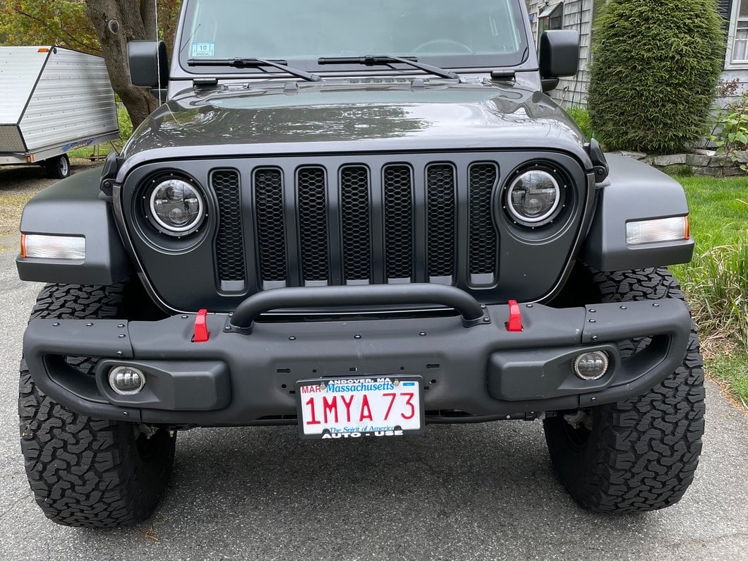 MP Concepts Forged Aluminum Front Bumper (18-25 Jeep Wrangler JL, Excluding Rubicon)