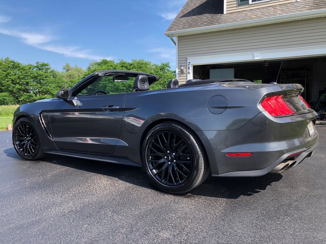 MP Concepts GT350 Style Replacement Fenders; Aluminum (18-23 Mustang GT, EcoBoost)