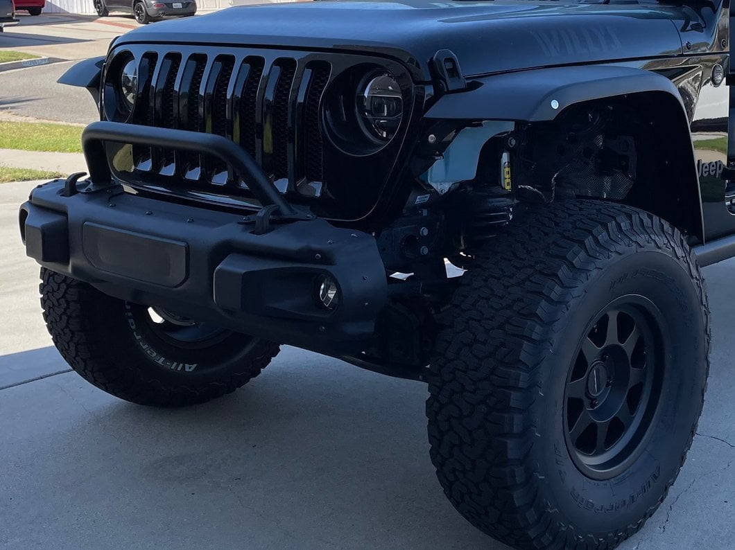 MP Concepts Forged Aluminum Front Bumper (18-25 Jeep Wrangler JL, Excluding Rubicon)