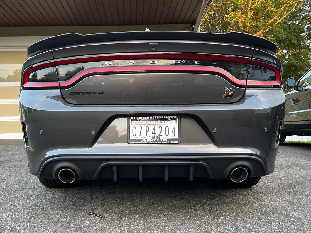 MP Concepts Rear Diffuser (15-23 Charger SRT; 17-18 Charger R/T 392; 19-23 Charger GT & Scat Pack, Excluding Widebody)