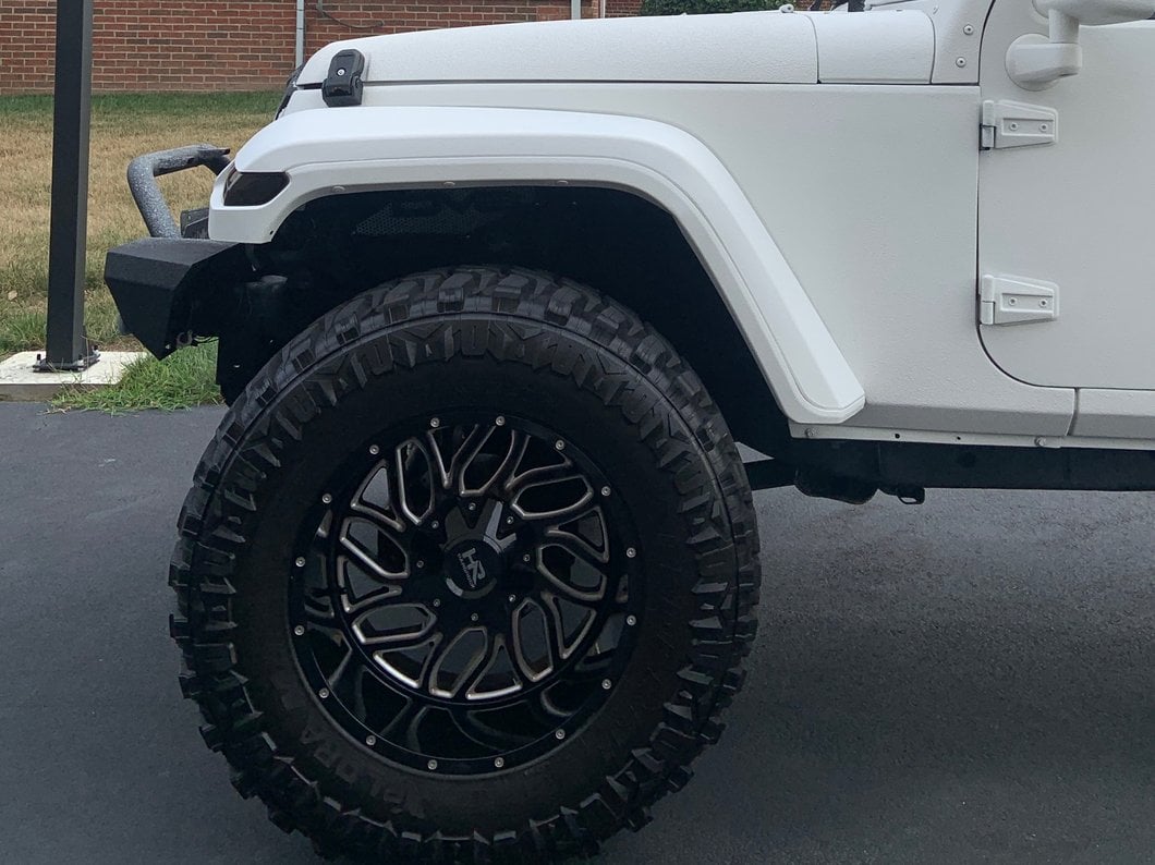 MP Concepts JL Style Front Fender Flares with Sequential Turn Signals (07-18 Jeep Wrangler JK)