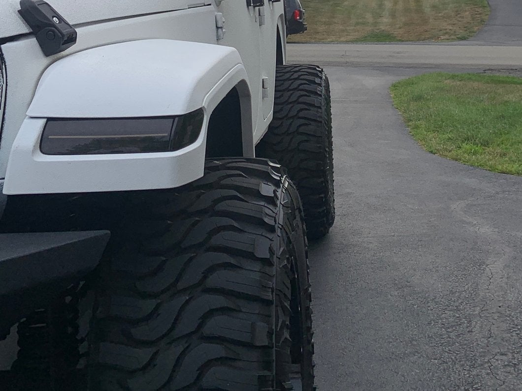 MP Concepts JL Style Front Fender Flares with Sequential Turn Signals (07-18 Jeep Wrangler JK)