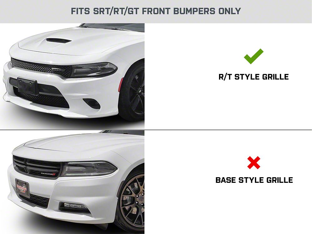 MP Concepts Chin Spoiler (15-23 Charger SRT; 17-18 Charger R/T 392; 19-23 Charger GT & Scat Pack, Excluding Widebody)