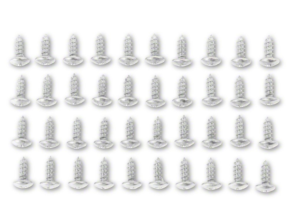 MP Concepts Replacement Bumper Hardware Kit for CC10996 Only (19-24 Camaro w/ Factory Halogen Headlights, Excluding ZL1)