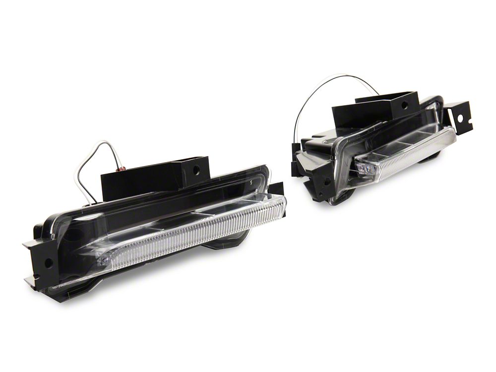 MP Concepts ZL1 1LE Style Front Bumper with DRL; Unpainted (16-18 Camaro, Excluding ZL1)