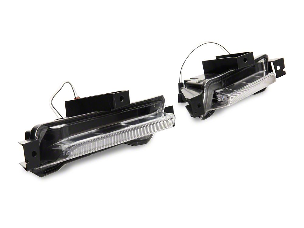 MP Concepts ZL1 1LE Style Front Bumper with DRL; Unpainted (19-24 Camaro w/ Factory LED Headlights, Excluding ZL1)