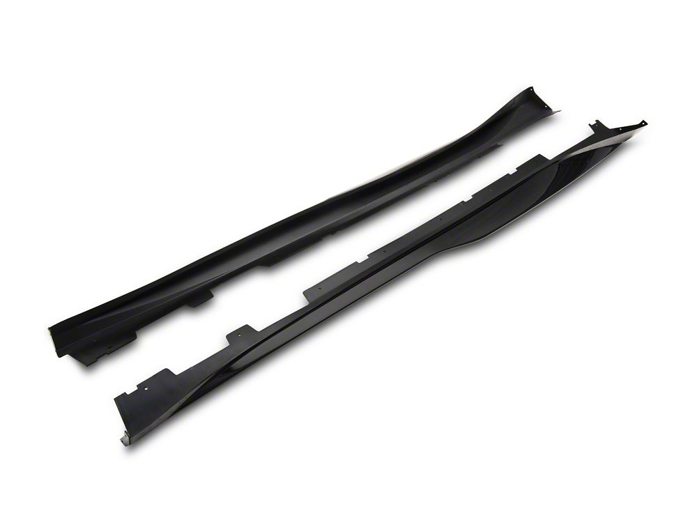 MP Concepts Rocker Panels; Gloss Black (16-24 Camaro)