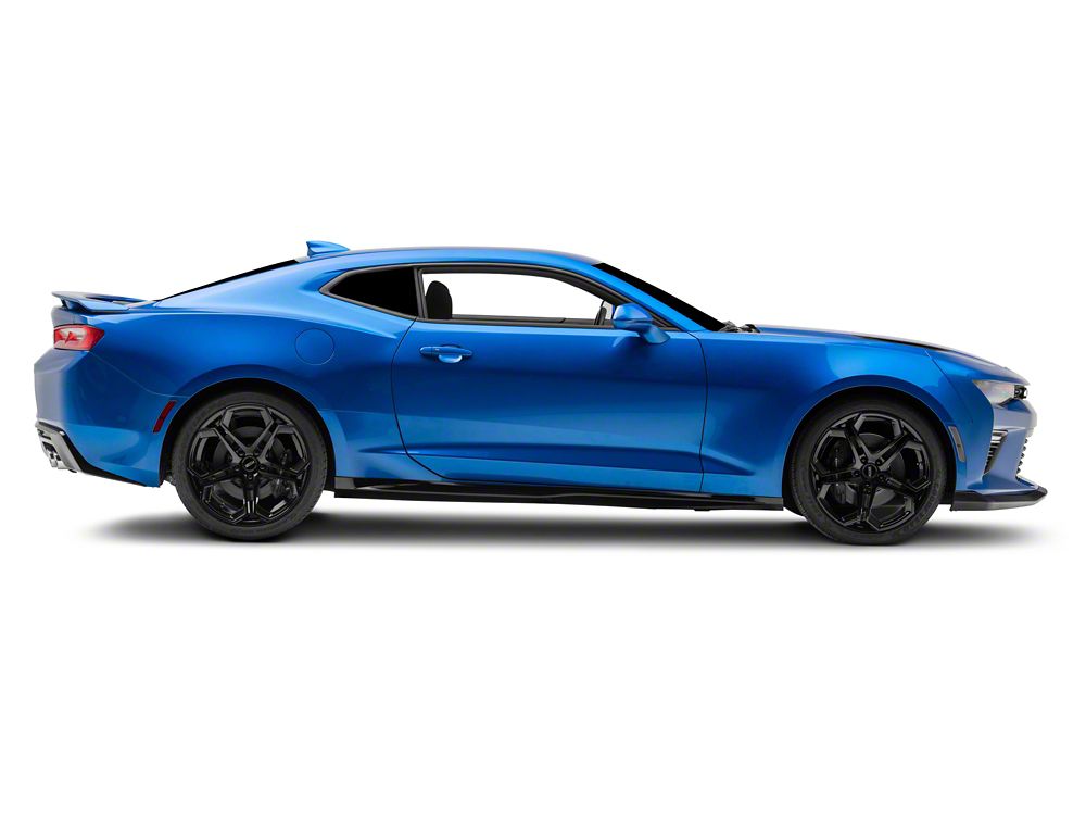 MP Concepts Rocker Panels; Gloss Black (16-24 Camaro)