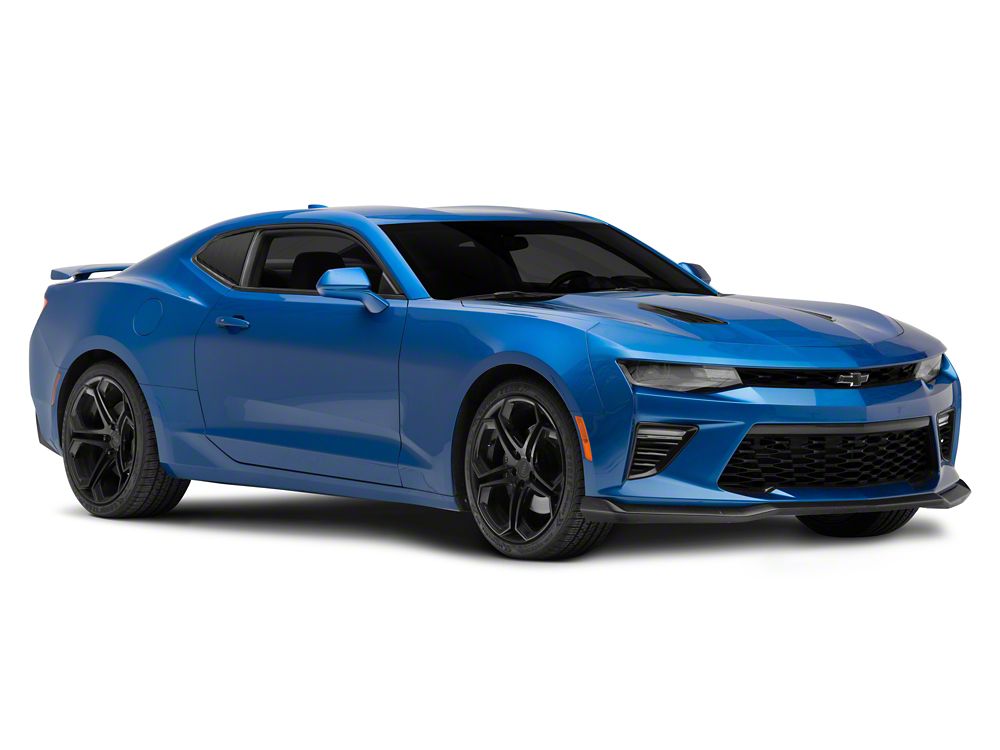 MP Concepts Quarter Window Louvers; Matte Black (16-24 Camaro Coupe)