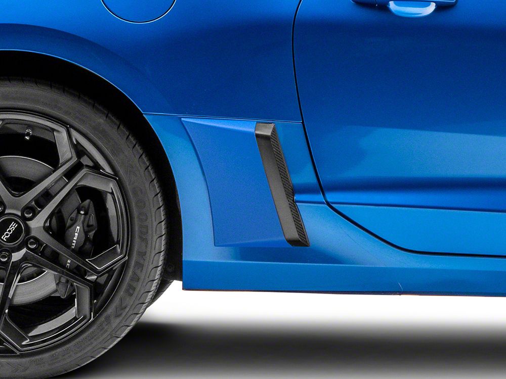 MP Concepts Quarter Panel Scoops; Unpainted (16-24 Camaro)