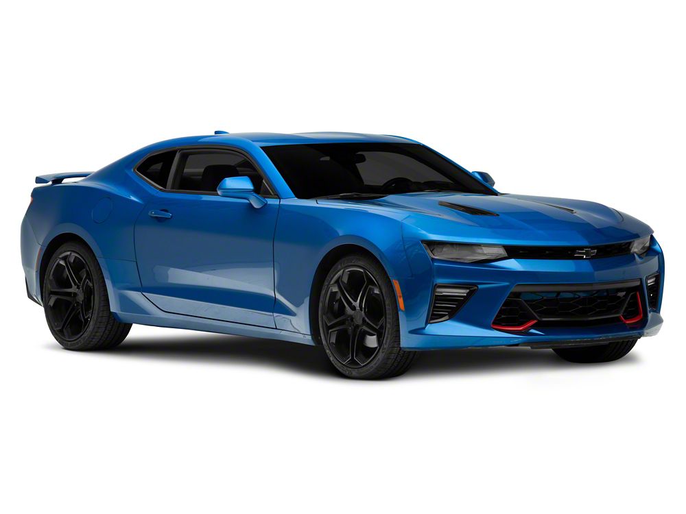 MP Concepts SS 50 Years Style Grille; Red (16-18 Camaro SS)