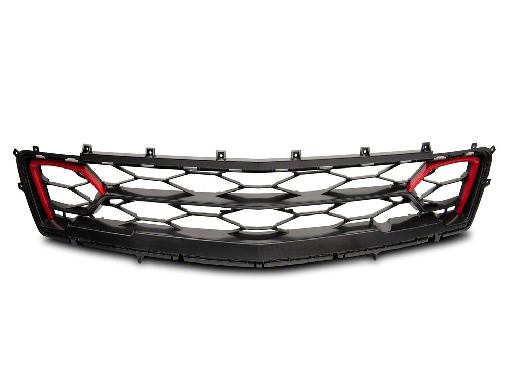 MP Concepts LT/RS Style Grille; Red (16-18 Camaro, Excluding SS & ZL1)