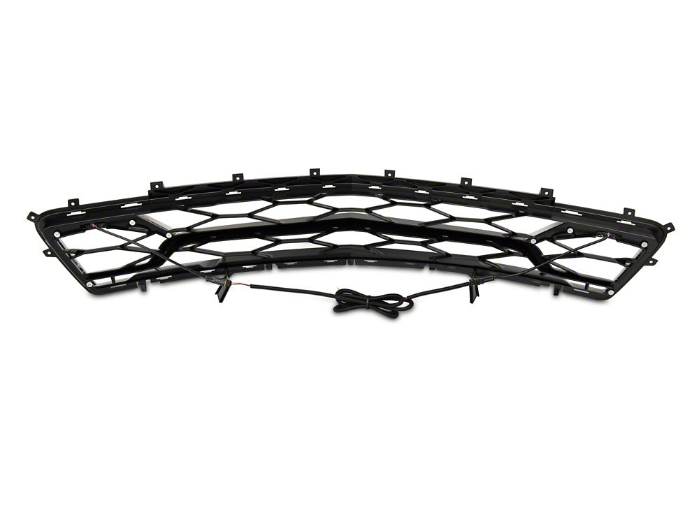 MP Concepts LT/RS Style Grille with LED Lighting; Silver (16-18 Camaro, Excluding SS & ZL1)