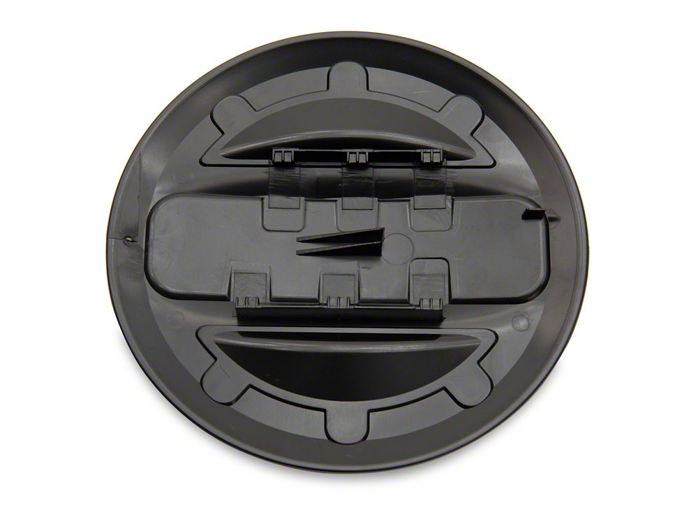 MP Concepts Old Glory Fuel Door; Matte Black (16-24 Camaro)