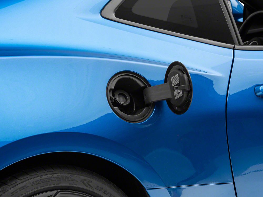 MP Concepts Old Glory Fuel Door; Matte Black (16-24 Camaro)