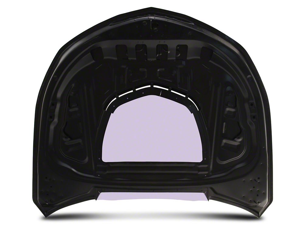 MP Concepts ZL1 Style Hood; Smoked Black Center (16-24 Camaro)