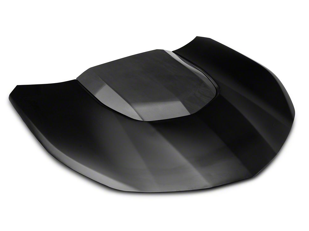 MP Concepts ZL1 Style Hood; Carbon-Look Center (16-24 Camaro)