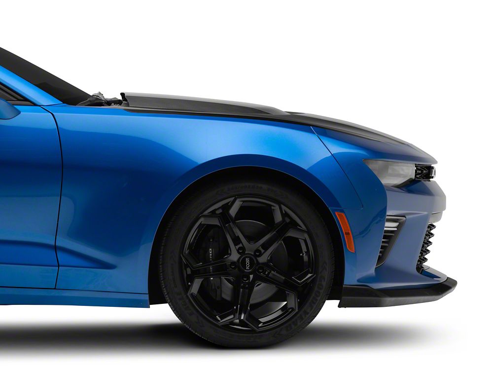 MP Concepts ZL1 Style Hood; Carbon-Look Center (16-24 Camaro)